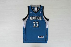 Maillot De Basket Minnesota Timberwolves Andrew Wiggins 22 Tissus Sportif Fans Edition Bleu